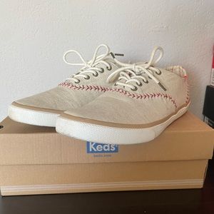 Keds vintage baseball natural canvas